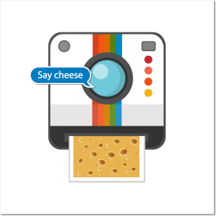 Say cheese Classic camera design Posters and Art